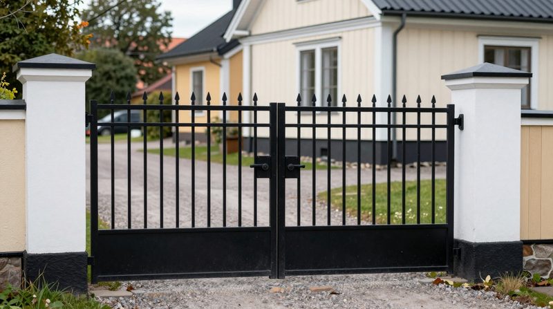 Grindar och staket